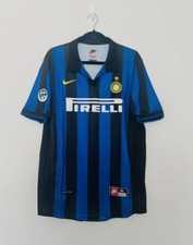 Maglia INTER 1998 1999 BAGGIO 10 RONALDO 9 R9 ZAMORANO 1+8 ZANETTI 4