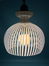 Lampada A Sospensione Space Age Vetro Murano Design Angelo Brotto Esperia 1960