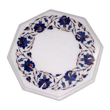 Piano Tavolo Angolare In Marmo