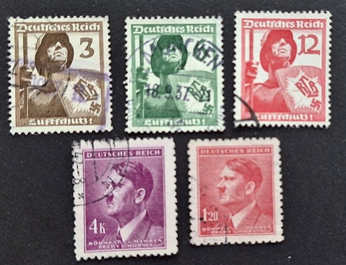 Francobolli germania ww2 - francobolli,