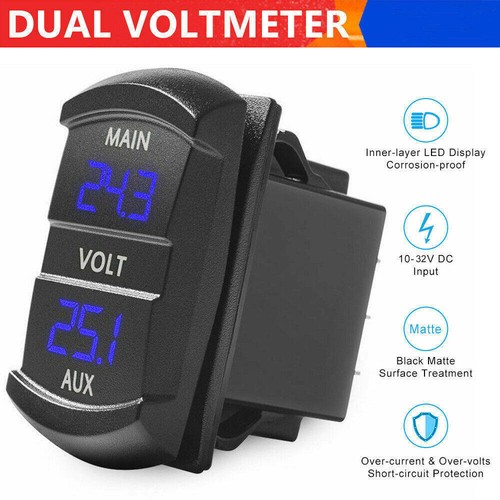 Voltmetro 12v 24v - voltmetro, 12v-24v