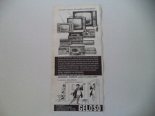 advertising Pubblicità 1967 GELOSO REGISTRATORE/RADIO/TELEVISORE/GIRADISCHI