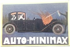 Car postcard minimax - postcard,