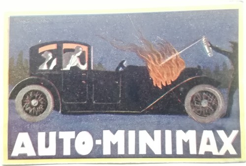 Cartolina auto minimax - cartolina,