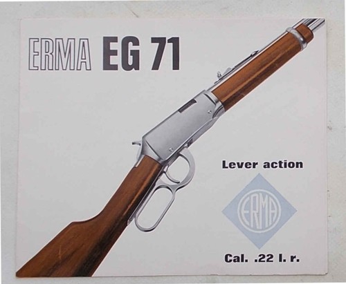 Erma lever action - eg, 71.