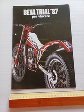 Beta Trial TR34 - TR 33 - TR 50 - Trekking 1987 depliant ITALIANO originale