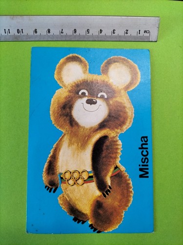 Olimpiadi mosca 1980 mischa - mosca,