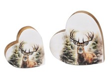 2er Set Decorazione Cuori