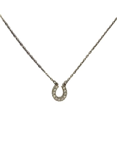 Swarovski necklace slv top - swarovski, necklace/-/slv/top
