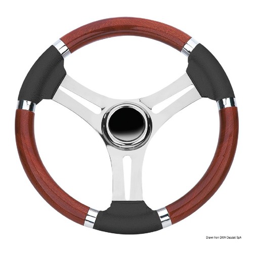 Osculati volante corona - osculati, mogano