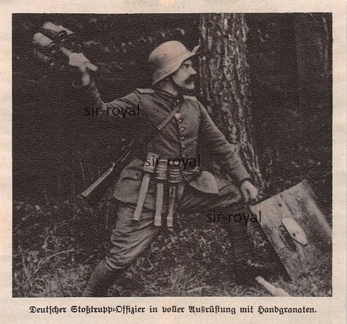 Deutscher stosstrupp offizier - stosstrupp,