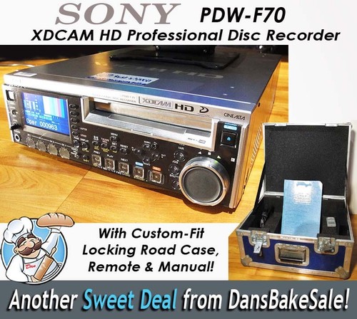 Sony pdw f70 xdcam pro - pdw-f70, disc