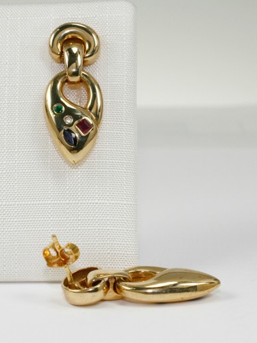 Orecchini 585 oro - 585, carati
