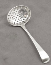 Antico cucchiaio setaccio
