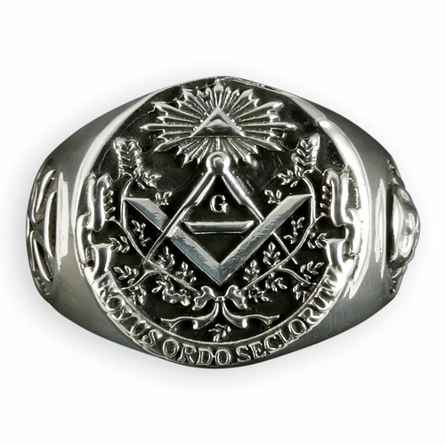 Anello con sigillo argento - con, in