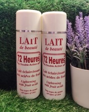 2x LAIT De Beaute 72 Heures Lozione Schiarente Doppia Azione 500ML 