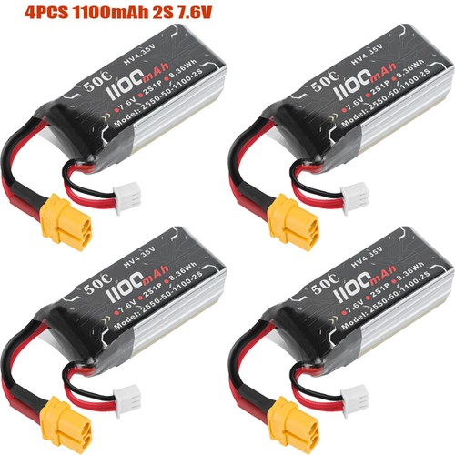 Pezzi 50c 1100mah 2s - 4, 7,6v