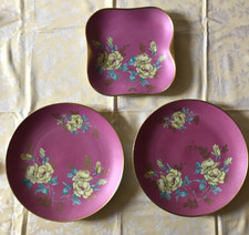 3 Piatti in porcellana secolo