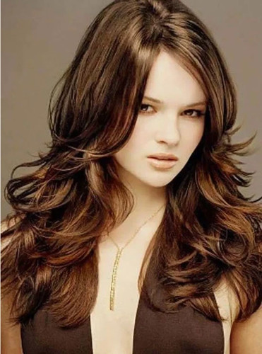 Parrucche ondulate capelli