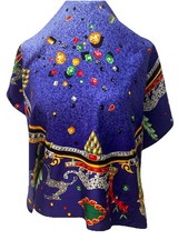 Magnifique Foulard Must De Cartier, Must De Cartier Multicolore Silk Scarf