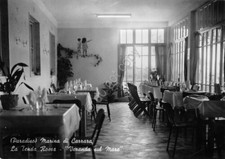 Cartolina Marina di Carrara Ristorante La Tenda Rossa Veranda sul mare interno
