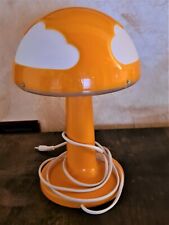 Lampada da tavolo scrivania nuvola fungo arancione retrò IKEA Skojig LE 