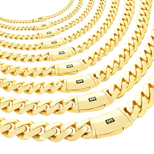 Collana catena maglia oro