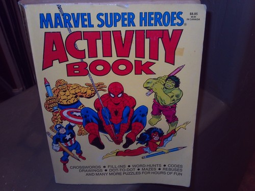 Marvel activity book - book, ogni