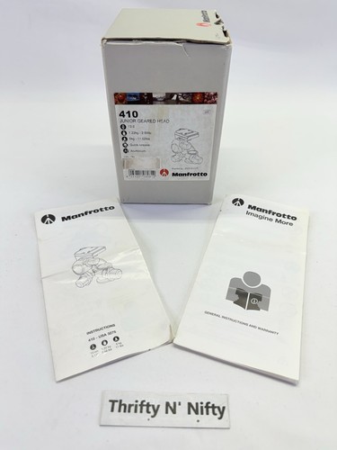 Manfrotto 410 junior testa - 410,