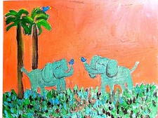 Due Elefanti Innamorati Unico