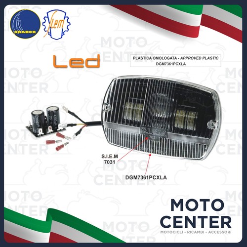 Fanale anteriore led siem - fanale,