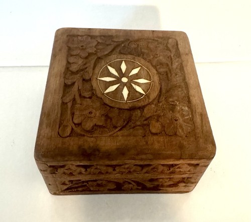 Scatola vintage legno - vintage,