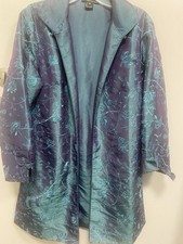 Giacca damascata viola