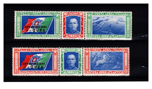 Trittico balbo sigle mnh - trittico,