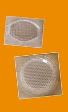 Due Piccoli Vassoi In  Vetro