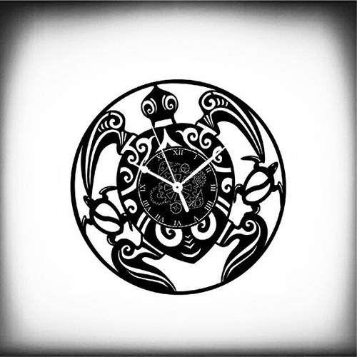 Orologio parete turtle - da,