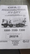 MANUALE PARTI DI RICAMBIO AUTOBETONIERA CIFA 1000 1100 1300