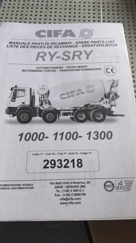 Manuale parti ricambio - manuale,