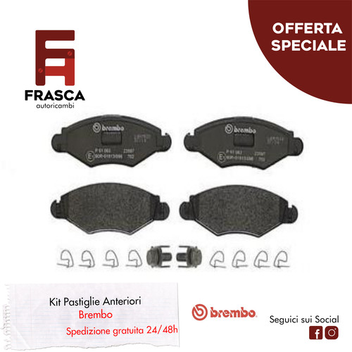 Pastiglie freno anteriori - pastiglie,