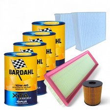 Kit Tagliando Citroen C3 II 1.1 BiFuel 1.4 LPG Benzina Filtri Olio 10W40 Bardahl