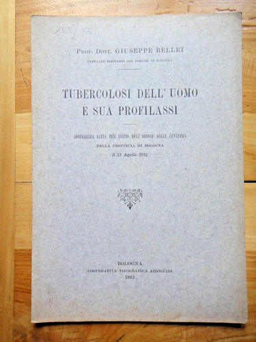 1912 tubercolosi dell uomo - 1912-tubercolosi, e