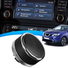 PER NISSAN QASHQAI JUKE Manopola Radio Pulsante Volume Sintonizzatore Stereo Power Connect NUOVO