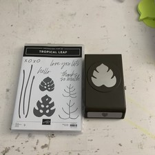 Stampin Up foglia tropicale e