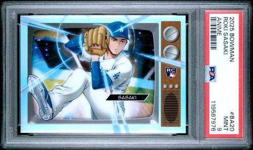 2025 bowman roki sasaki anime - 2025,