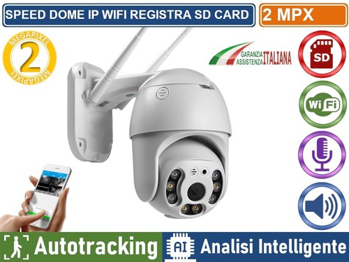 Telecamera wifi speed dome - ip,