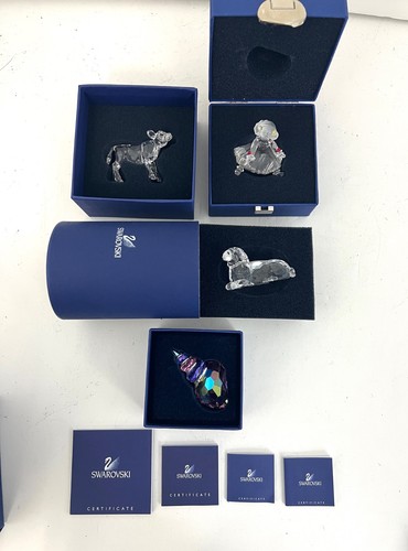 Swarovski pezzi statuine in - pezzi,