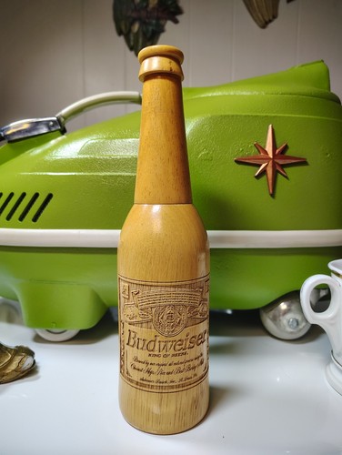 Bottiglia birra legno - bottiglia,
