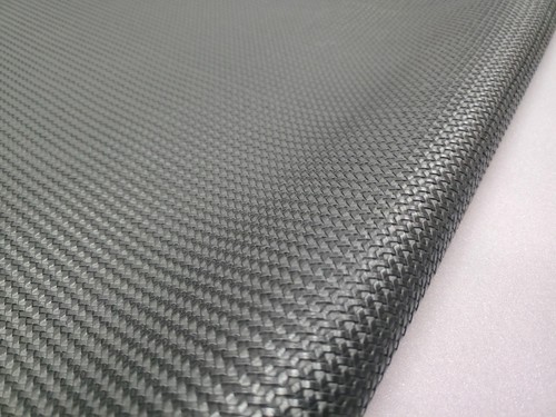 Ecopelle rattan nero tessuto - rattan, /