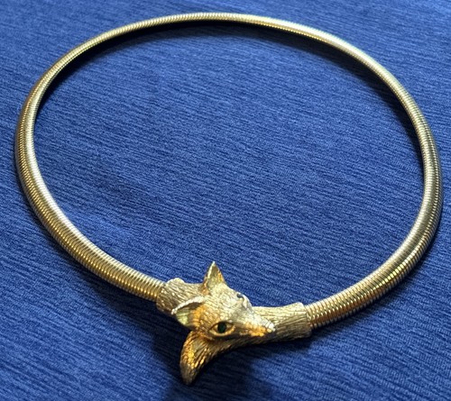 Girocollo vintage tono oro - vintage,