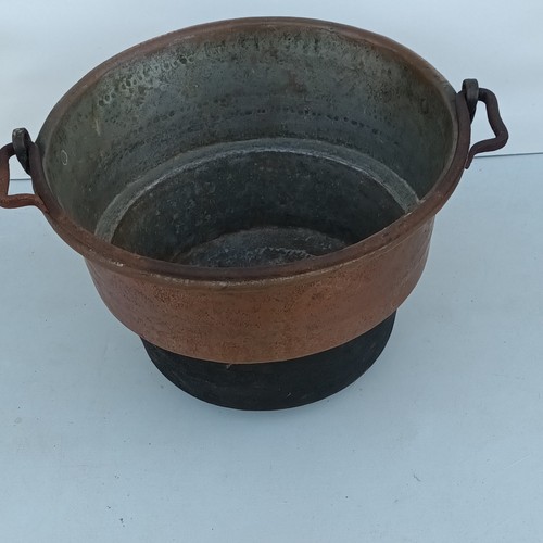 Pentola rame rotonda - pentola, con